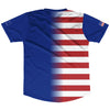 American Flag And Australia Flag Combination Soccer Jersey Made In USA