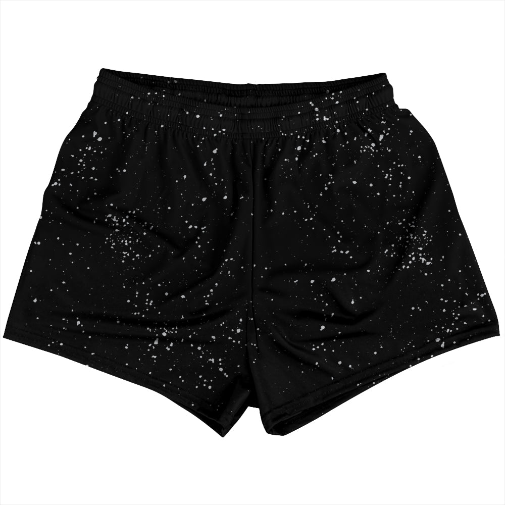 Splatter Womens & Girls Sport Shorts End Made In USA by Tribe Lacrosse