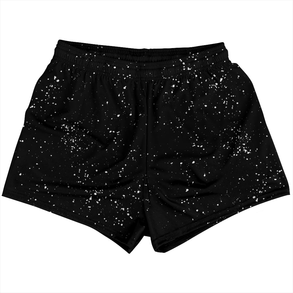 Splatter Womens & Girls Sport Shorts End Made In USA by Tribe Lacrosse