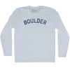 Boulder Adult Tri-Blend Long Sleeve T-shirt by Tribe Lacrosse