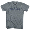 Boulder Womens Tri-Blend Junior Cut T-Shirt by Tribe Lacrosse