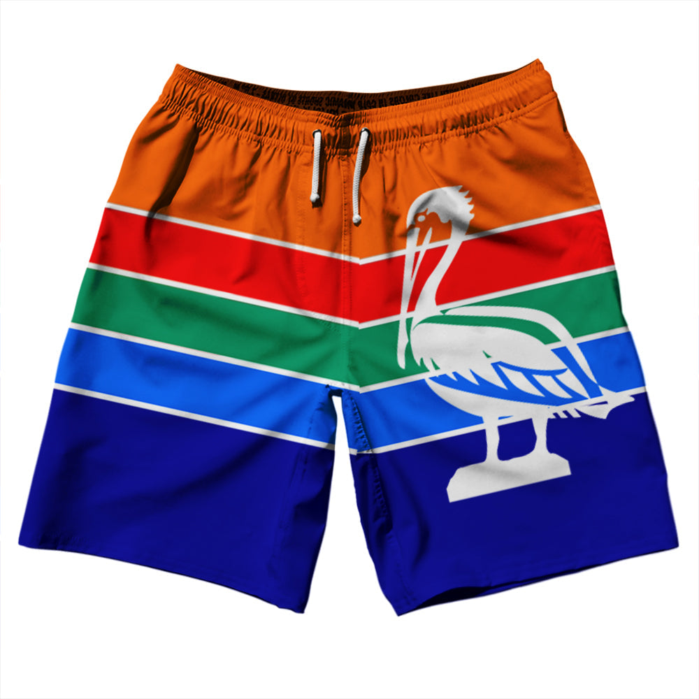 St. Petersburg 10" Swim Shorts Made in USA by Tribe Lacrosse
