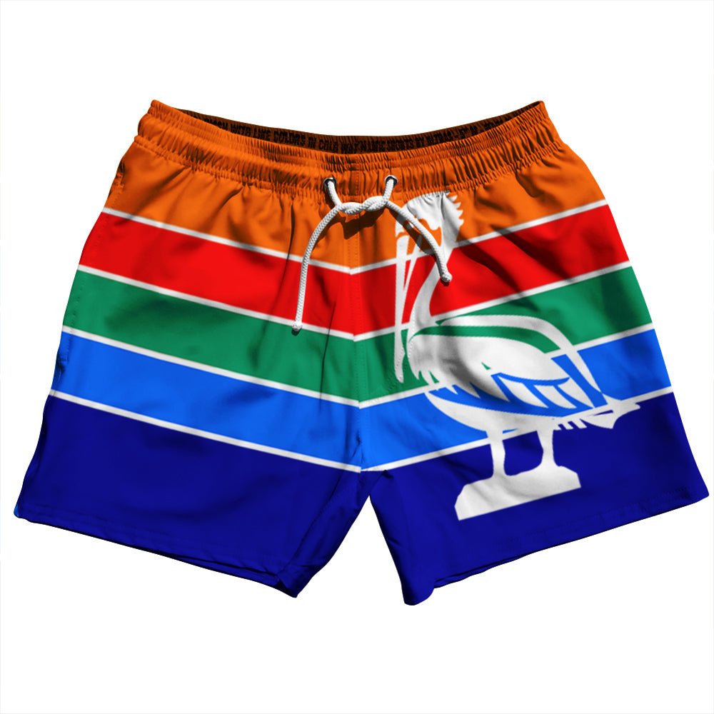 St. Petersburg 5" Swim Shorts Made in USA by Tribe Lacrosse