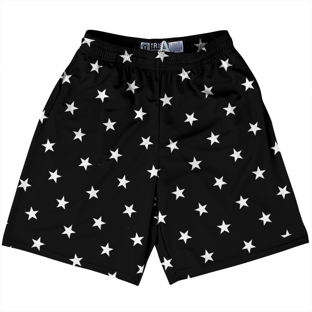 Stars Lacrosse Shorts Made In USA by Tribe Lacrosse