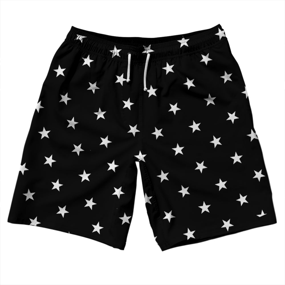 Stars 10" Swim Shorts Made in USA by Tribe Lacrosse