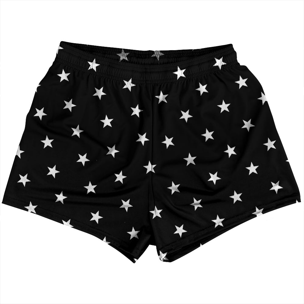 Stars Womens & Girls Sport Shorts End Made In USA by Tribe Lacrosse