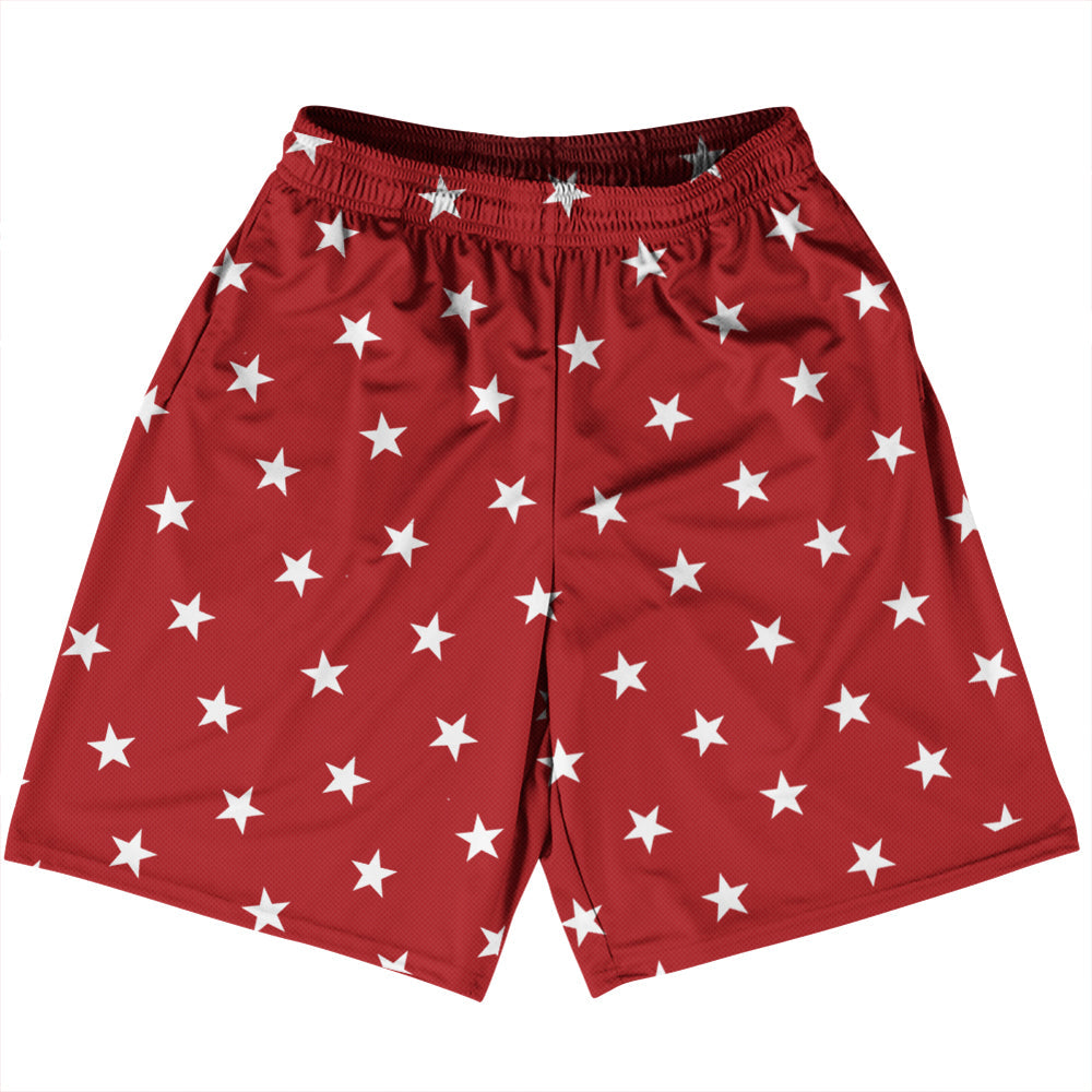 Stars Basketball Practice Shorts Made In USA by Tribe Lacrosse