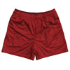 Super Fly Pattern Black and Red Dark Rugby Shorts Made In USA by Tribe Lacrosse