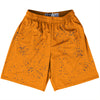Super Fly Pattern Blue Royal and Tennessee Orange Lacrosse Shorts Made In USA by Tribe Lacrosse