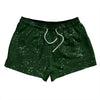 Super Fly Pattern Green Forest and White 2.5" Swim Shorts Made in USA by Tribe Lacrosse