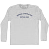 Working Construction Ripping Cigs Adult Cotton Long Sleeve T-shirt by Tribe Lacrosse