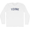 Yoink Adult Cotton Long Sleeve T-shirt by Tribe Lacrosse