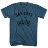 365 Days Bike Adult Cotton T-shirt by Tribe Lacrosse