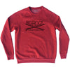 Bigrock Surf Adult Tri-Blend Sweatshirt by Tribe Lacrosse