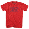Bigrock Surf Adult Tri-Blend T-shirt by Tribe Lacrosse