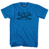 Bigrock Surf Adult Cotton T-shirt by Tribe Lacrosse