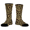 Cheetah Pattern Crew Socks by Tribe Lacrosse