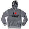 I Love Water Polo Moms Tri-Blend Hoodie by Tribe Lacrosse