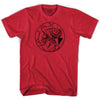 Ajax Vintage Crest Soccer Adult Tri-Blend T-shirt by Tribe Lacrosse