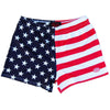 American Flag Jacks Rugby Game Shorts in Red White and Blue by Ruckus Rugby