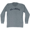 0% Liberal Adult Tri-Blend Long Sleeve T-shirt by Tribe Lacrosse