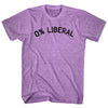0% Liberal Adult Tri-Blend T-shirt by Tribe Lacrosse