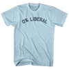 0% Liberal Adult Cotton T-shirt by Tribe Lacrosse