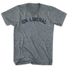 0% Liberal Adult Tri-Blend V-neck T-shirt by Tribe Lacrosse