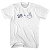 39 + Middle Finger Youth Cotton T-shirt by Tribe Lacrosse