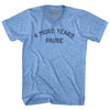 4 More Years Pause Adult Tri-Blend V-neck T-shirt by Tribe Lacrosse