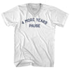4 More Years Pause Adult Tri-Blend V-neck T-shirt by Tribe Lacrosse