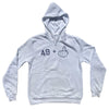 49 + Middle Finger Adult Cotton Hoodie by Tribe Lacrosse