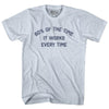 60% Of The Time It Works Every Time Adult Tri-Blend T-shirt by Tribe Lacrosse