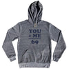 69 Math Equation Tri-Blend Hoodie by Tribe Lacrosse