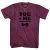 69 Math Equation Adult Tri-Blend T-shirt by Tribe Lacrosse