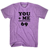 69 Math Equation Adult Tri-Blend T-shirt by Tribe Lacrosse