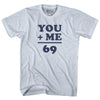 69 Math Equation Adult Tri-Blend T-shirt by Tribe Lacrosse