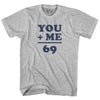 69 Math Equation Adult Cotton T-shirt by Tribe Lacrosse