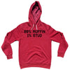 99% Muffin 1% Stud Tri-Blend Hoodie by Tribe Lacrosse