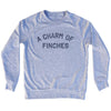 A Charm Of Finches Adult Tri-Blend Sweatshirt by Tribe Lacrosse