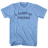 A Charm Of Finches Adult Tri-Blend T-shirt by Tribe Lacrosse