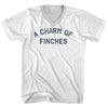 A Charm Of Finches Adult Cotton V-neck T-shirt by Tribe Lacrosse