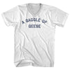 A Gaggle of Geese Adult Cotton V-neck T-shirt by Tribe Lacrosse