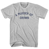 A Murder of Crows Adult Cotton T-shirt by Tribe Lacrosse