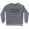 A Tavola Non S'invecchia Adult Tri-Blend Sweatshirt by Tribe Lacrosse