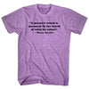 A Person's Worth Is Measured By The Worth Of What He Values.- Marcus Aurelius Quote Tees Adult Tri-Blend T-shirt by Tribe Lacrosse