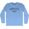 Absolute Unit Adult Tri-Blend Long Sleeve T-Shirt by Tribe Lacrosse