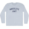 Absolute Unit Adult Tri-Blend Long Sleeve T-Shirt by Tribe Lacrosse
