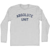 Absolute Unit Adult Cotton Long Sleeve T-Shirt by Tribe Lacrosse