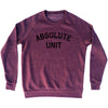 Absolute Unit Adult Tri-Blend Sweatshirt by Tribe Lacrosse